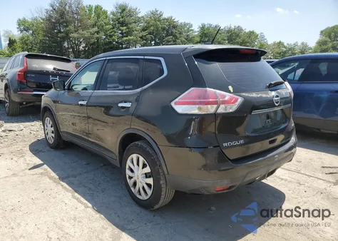 2015 Nissan Rogue S из США, поврежденный, VIN KNMAT2MV2FP530760